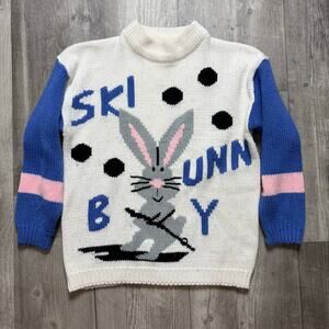 Vintage Ski Bunny Women’s Sweater